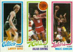 1980/81 Topps Larry Bird/Magic Johnson Rookie Card